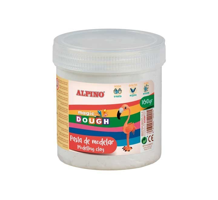 desc.  bote magic dough alpino 160gr. blanco