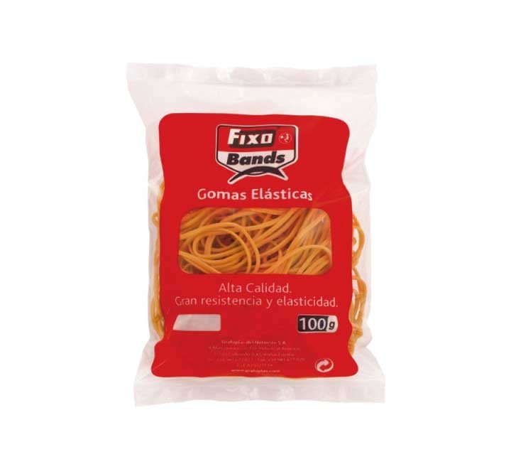 bolsa 100gr gomas elasticas fixo 4x100mm
