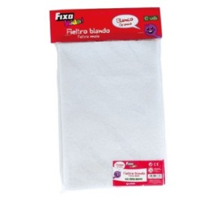 b.10u fieltro fixo 20x30 blanco 00040070