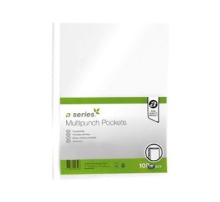 c. 100 fundas pp a4 11t a series 80m p/nar as0760