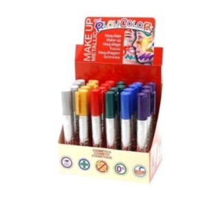 liqu.  exp. 24 barras playcolor make up metal stdo