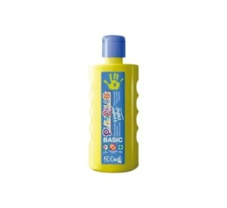 liqu.  bot pintura dedos playcolor 500ml amar