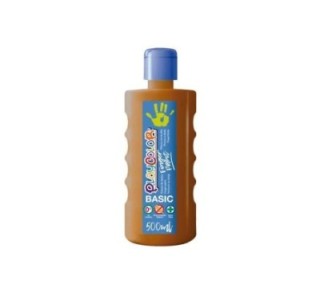 liqu.  bot pintura dedos playcolor 500ml marr
