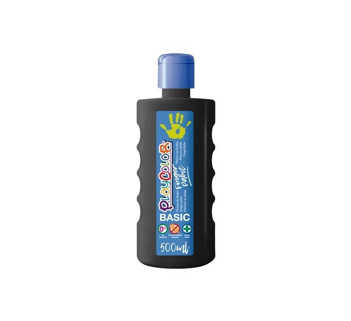 liqu.  bot pintura dedos playcolor 500ml neg