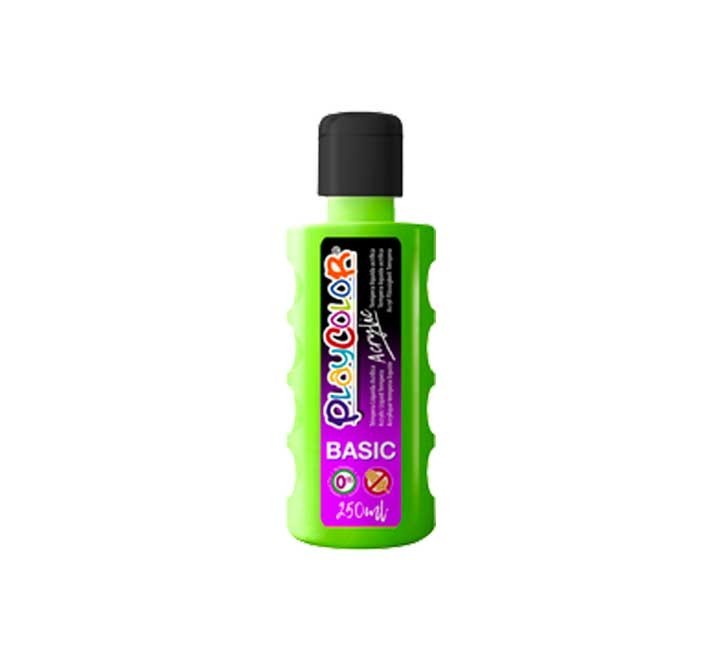 bote pintura playcolor acrylic 250ml ve claro