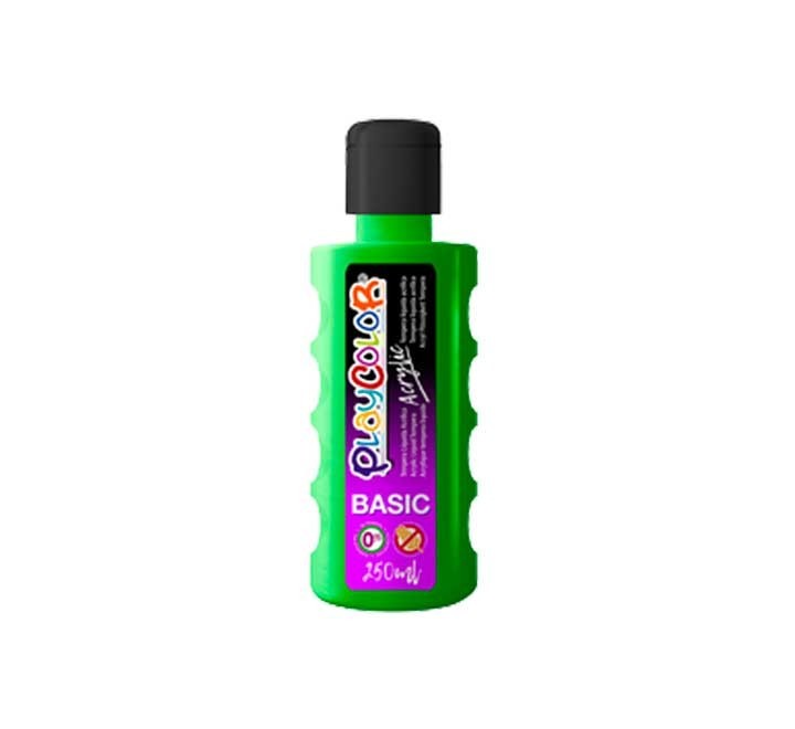 bote pintura playcolor acrylic 250ml ve oscuro