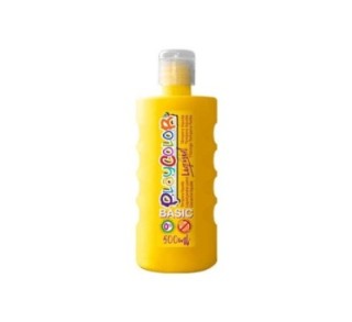liqu.  bote tempera liq. playcolor 500ml amar