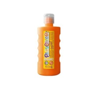 liqu.  bote tempera liq. playcolor 500ml nar
