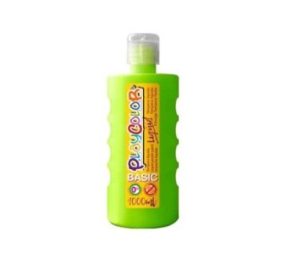 bote erg. tempera liq. playcolor 1000ml verde cl
