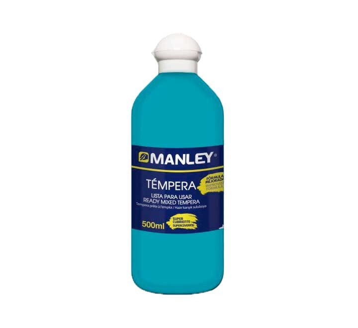 bote 500ml tempera liquida manley azul mnp18647