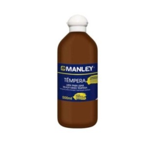 bote 500ml tempera liquida manley marron mnp18782