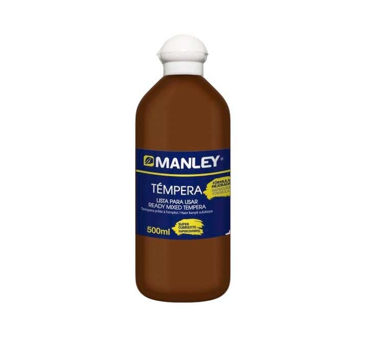 bote 500ml tempera liquida manley marron mnp18782