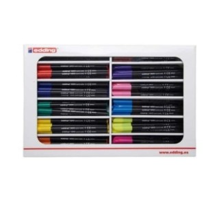 pack 120 rotulad. edding 1200 0.5 1mm stdo