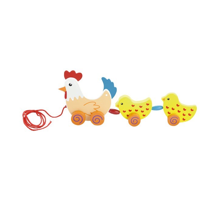 liqu.  juego gallina y pollitos andreu toys 16356