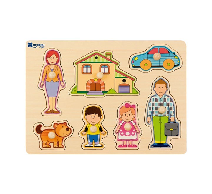 desc.  puzzle 7 pz andreu toys familia