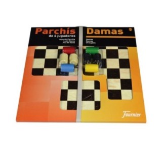 tablero fournier gran parch 4/dama + acces f28981