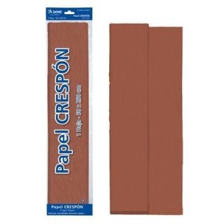 bolsa 1h papel crepe dohe 50x250cm marron