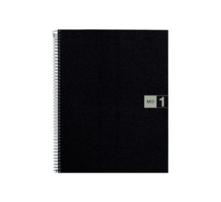 cuad. miquel rius notebook 1 a4 80h gris
