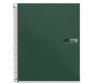 cuad. esp. miquel rius notebook 8 a4 200h kaki