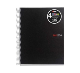 cuad. esp. miquel rius notebook 4 a4 140h basic