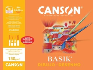 minipack 10h canson basik 130g a4+ recuadro