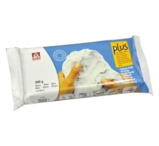 paq.12u arcilla natural sio 2 plus 500g blanco