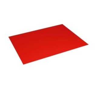 paq. 25h cartulina fabrisa 180gr 50x65 rojo