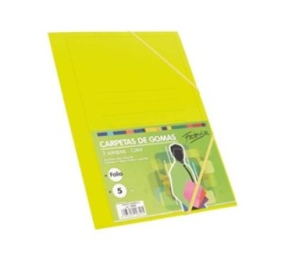 carpeta gomas fabrisa carton fo amarillo 15828