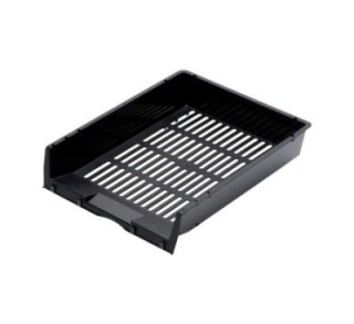 bandeja apila. faibo rejilla 340x275x65mm negro