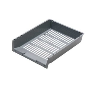 bandeja apila. faibo rejilla 340x275x65mm gris