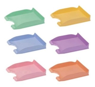 bandeja faibo ps 350x250x65mm  pastel stdo