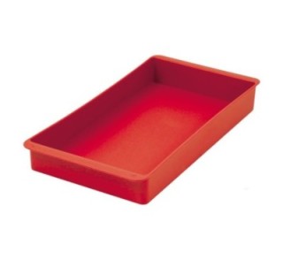 bandeja multiusos faibo 24.7x12.5x3cm rojo 209 03