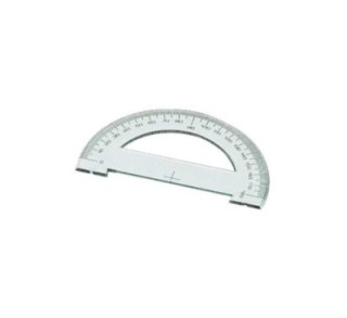 semicirculo faibo 9cm transparente