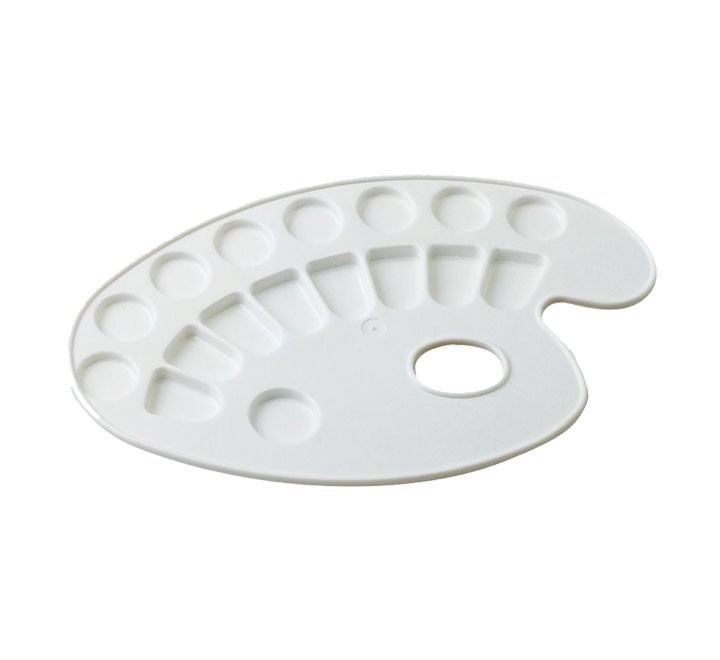 paleta ovalada plastico 25x15cm faibo 765