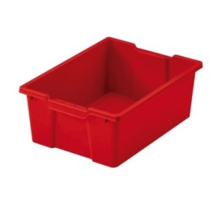 cubeta almacenaje faibo 420x310x148mm rojo 785 03