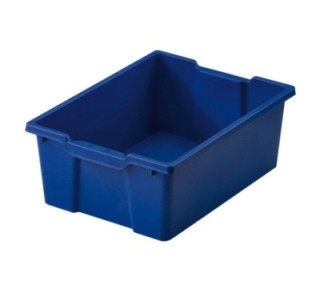 cubeta almacenaje faibo 420x310x148mm azul 785 07