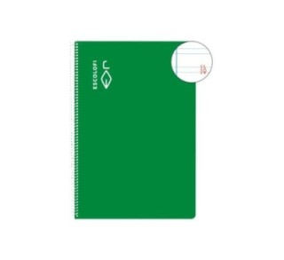 cuad. esp. escolofi 4o 100h 70gr pauta 3.5 mg ve pack  5 unidades