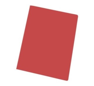 c.50 subcarpeta elba fo 185gr semi int. rojo