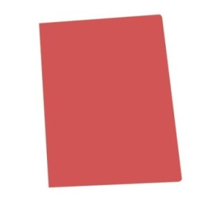 c.50 subcarpeta elba fo 180gr pastel rojo
