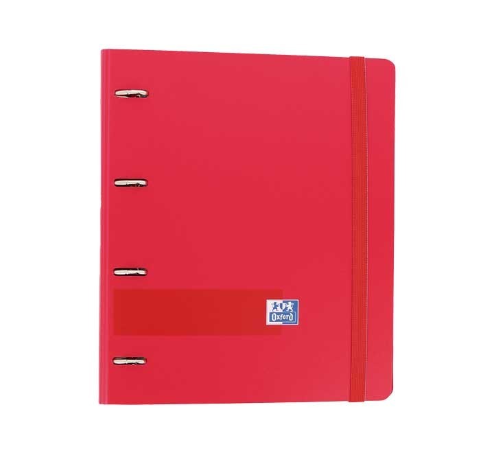 carp oxford ebinder+ live&go 4an a4 5x5 rojo
