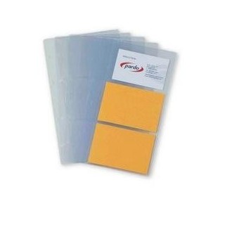 liqu.  b.10 fundas pardo recambio 6 tarjetas a5 2025