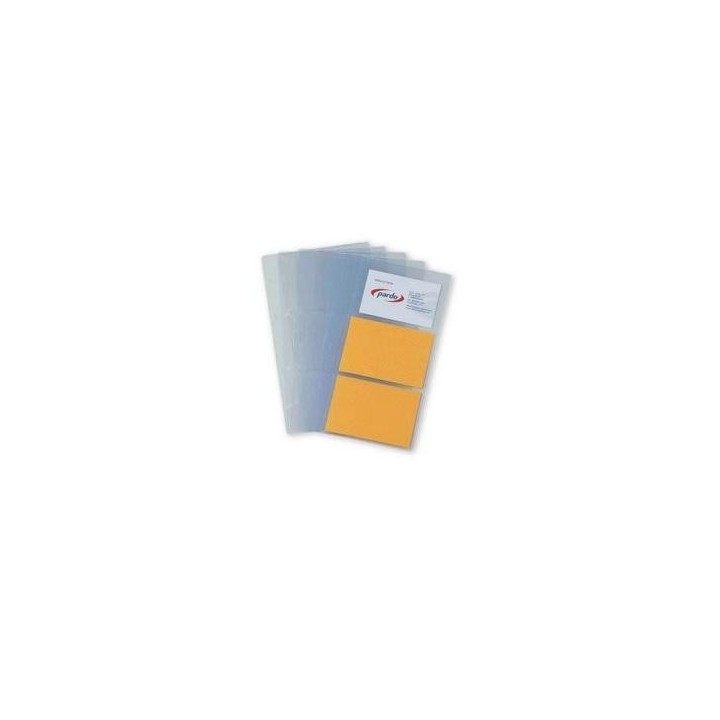 liqu.  b.10 fundas pardo recambio 6 tarjetas a5 2025