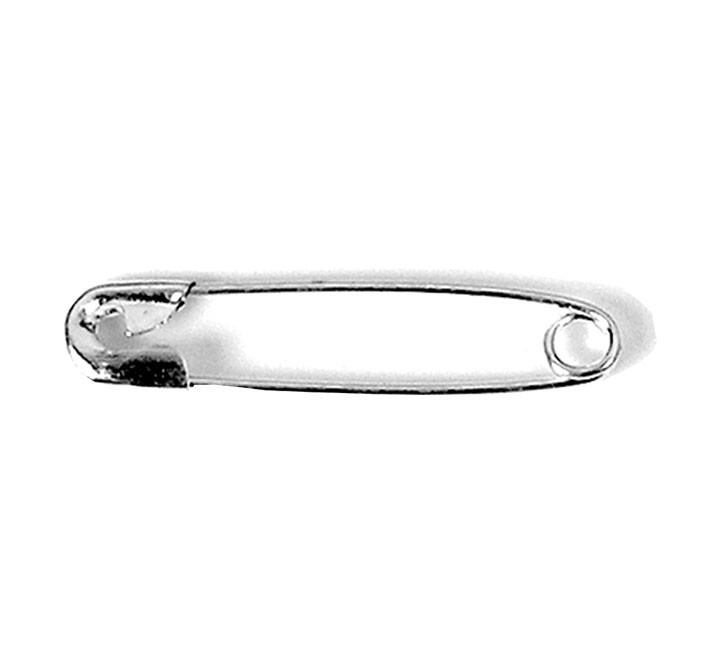 bolsa 100 imperdibles innspiro met. plata 22x5.4mm
