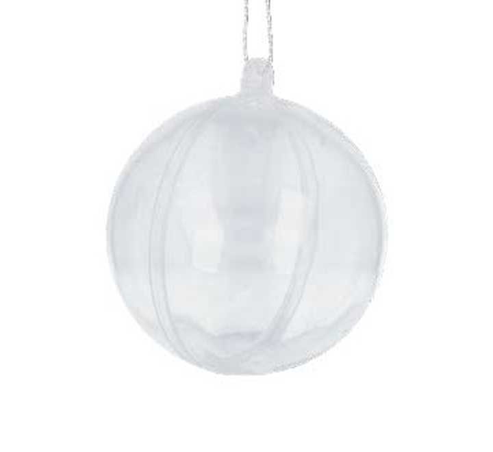 pack 5 bolas innspiro plastico 10cm transp