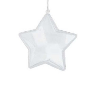 pack 6 estrellas innspiro plastico 10.5cm transp