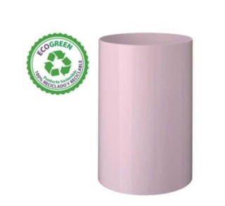 papelera archivo 2000 pastel opaco 18l rosa