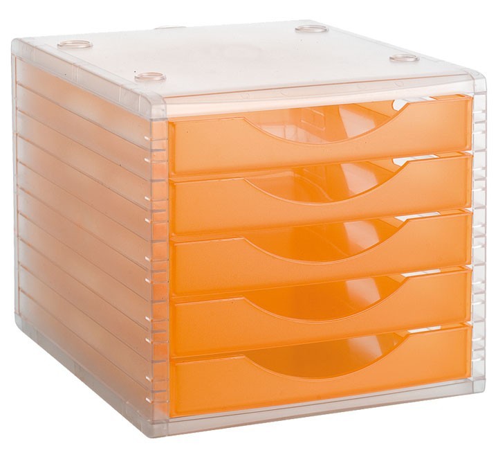 modulo 5 caj. archivo 2000 transl. naranja