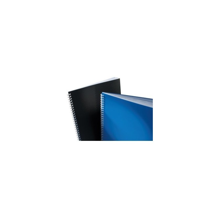 gbc caja de 100 cubiertas polipropileno formato a4 de 500 micras color negro gbc esp425504