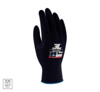 guantes seg. mecanico 3l microflex s 1001 t.7 pack  12 unidades