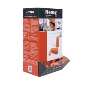 caja disp. 200 tapones espuma 3l nemo or